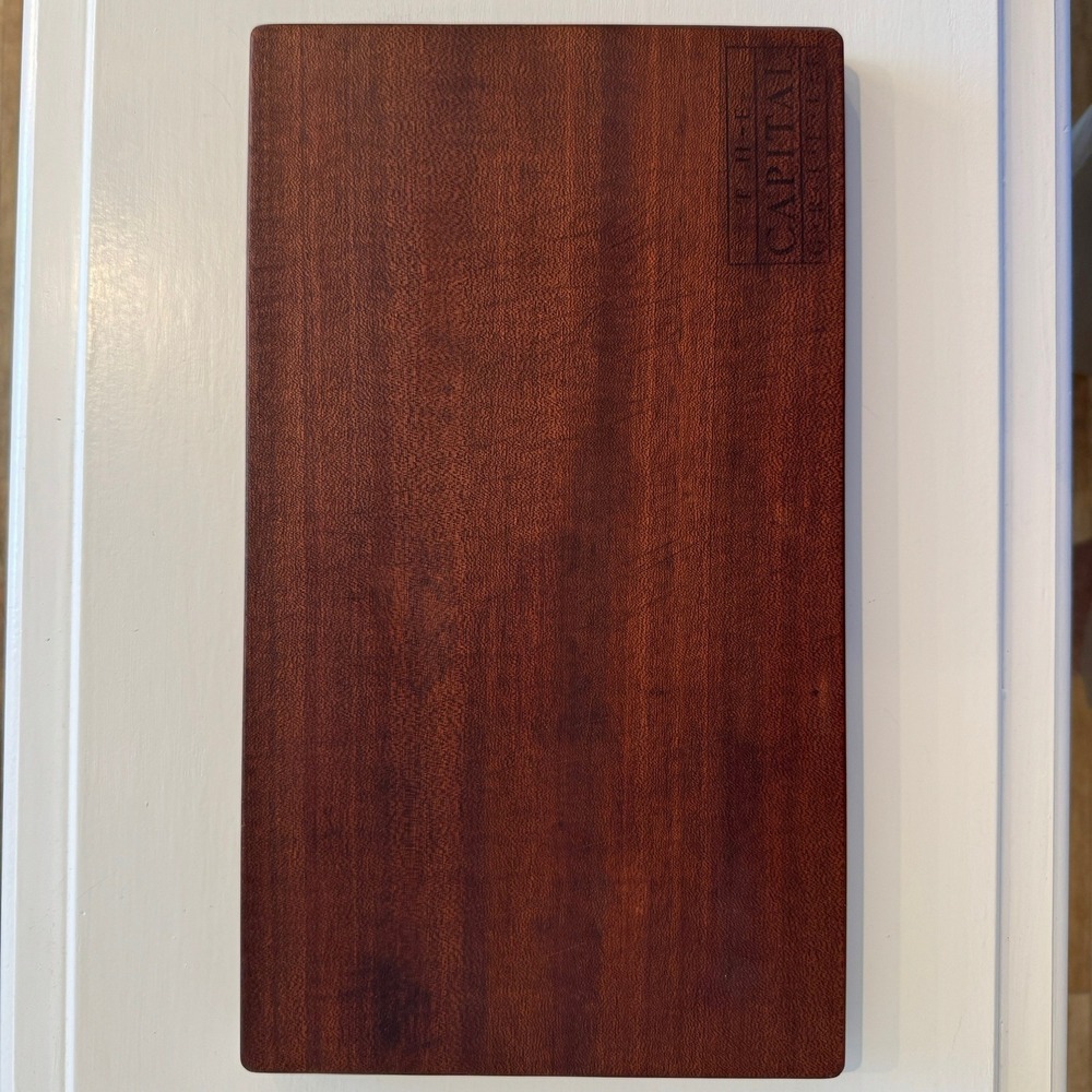 Old World Co The Capital Grille Wood Serving Board Charcuterie Grazing Brown
